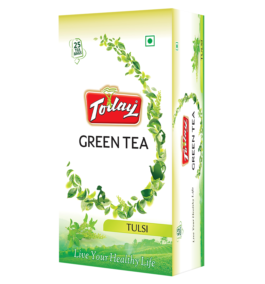 Today Organic Green Tea – Tulsi